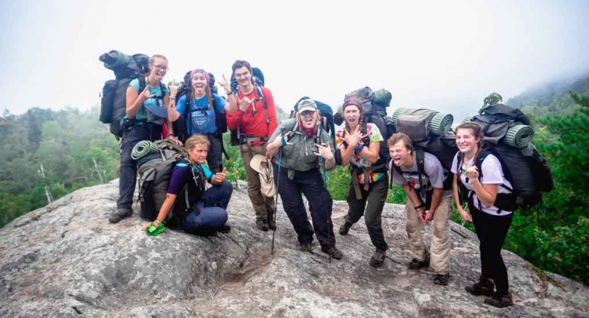 gap year backpacking program